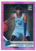 Ja Morant 2019-2020 Panini Donruss Optic Pink Prizm Rookie Card