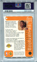 Kobe Bryant 1996 Upper Deck #R10 PSA NM-MT 8 Card