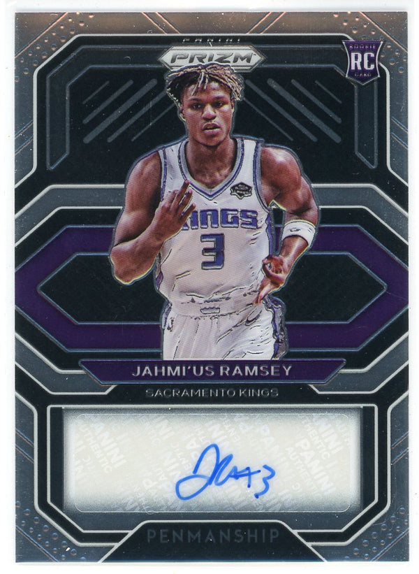 Jahmi'us Ramsey Autographed 2020-21 Panini Prizm Rookie Card #RP-JRS