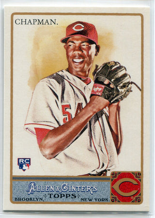 Aroldis Chapman 2011 Topps Allen & Ginters Rookie Card