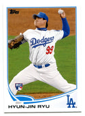 Hyun-Jin Ryu 2013 Topps Rookie Card