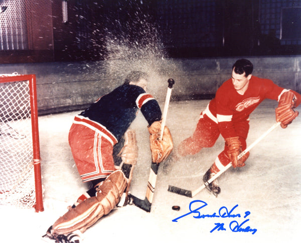 Gordie Howe Mr. Hockey Autographed 8x10 Photo Detroit Red Wings