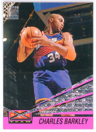 Charles Barkley 1993 Topps Stadium Club Members Only Beam Team Card #5