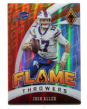 Josh Allen 2021 Panini Phoenix Flamethrowers #15 Card