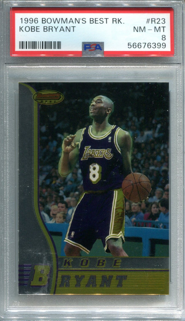 Kobe Bryant 1996 Bowman`s Best #R23 RC