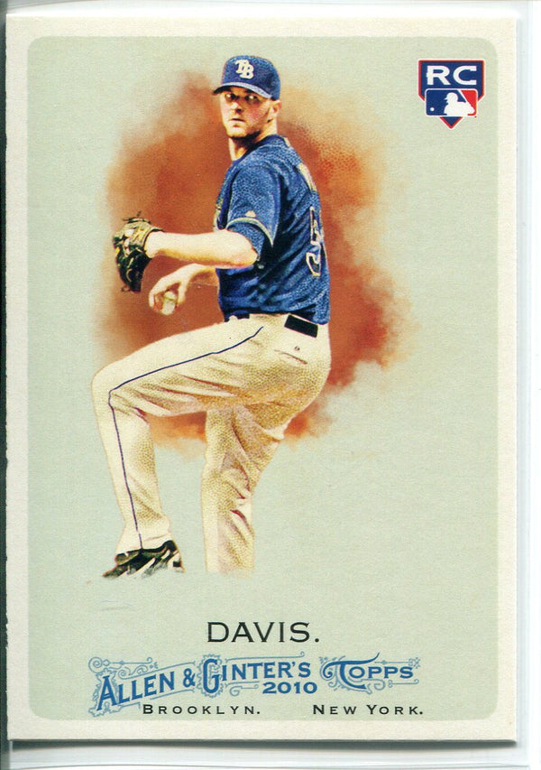 Wade Davis 2010 Topps Allen & Ginters Rookie Card