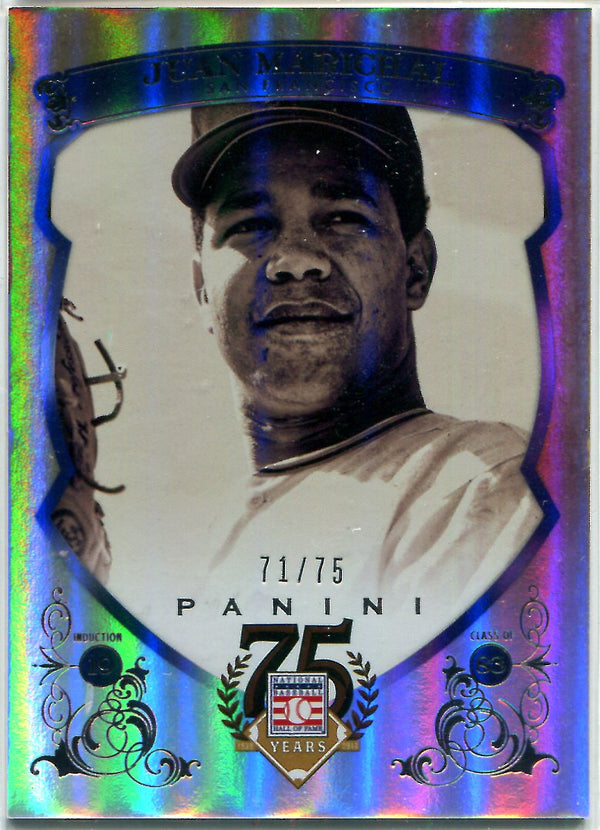 Juan Marichal 2014 Panini Unsigned Card #71/75