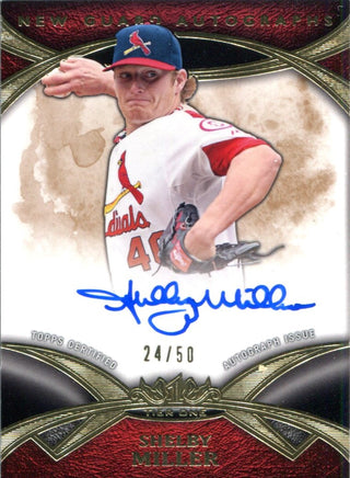 Shelby Miller Autographed 2014 Topps Tier One Card