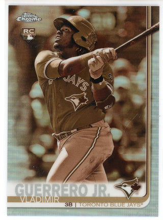 Vladimir Guerrero Jr. 2019 Topps Chrome Sepia Rookie Card #201