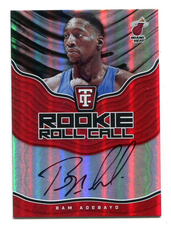 Bam Adebayo 2017 Panini Totally Certified #RRCBA Auto Card