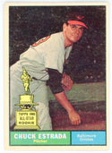 Chuck Estrada 1961 Topps Card #395