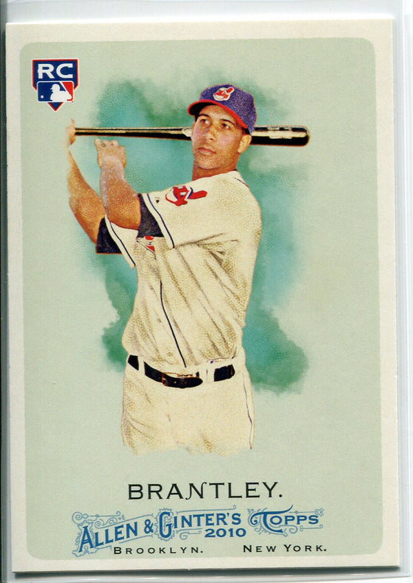 Michael Brantley 2010 Topps Allen & Ginters Rookie Card