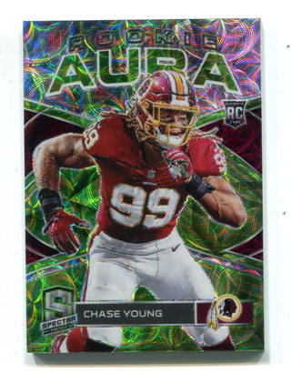 Chase Young 2020 Panini Spectra Rookie Aura #RA8 /30 Card