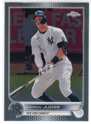 Aaron Judge 2022 Topps Chrome Card #99