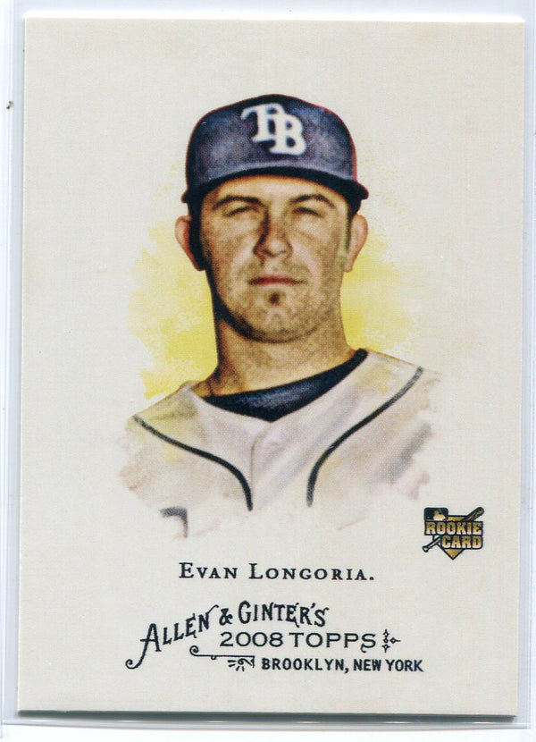 Evan Longoria 2008 Topps Allen & Ginters Rookie Card