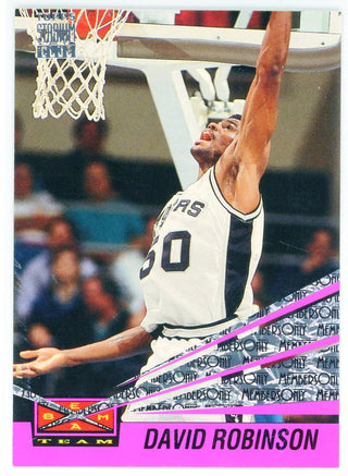 David Robinson 1993 Topps Stadium Club Members Only Beam Team Card #13