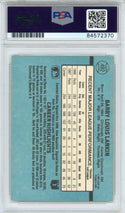 Barry Larkin Autographed 1988 Donruss Card (PSA)