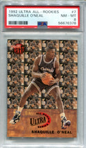 Shaquille O`Neal 1992 Fleer Ultra All Rookies #7 PSA 8 Card