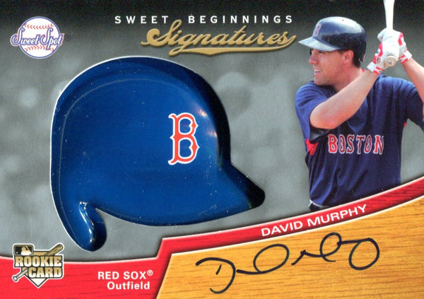 David Murphy Autographed 2007 Upper Deck Sweet Spot Rookie Card