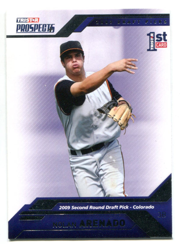 Nolan Arenado 2009 Tristar Prospects Rookie Card