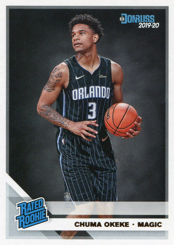 Chuma Okeke 2019-20 Panini Donruss Rated Rookie Card