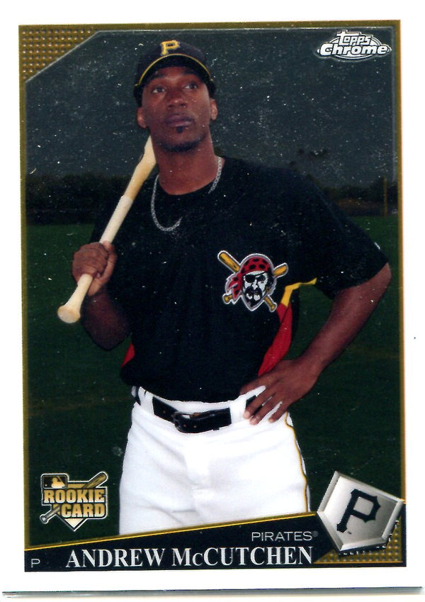 Andrew McCutchen 2009 Topps Unsigned Rookie Card