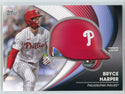 Bryce Harper 2022 Topps Series Two Commemorative Batting Helmet Card #BH-BH