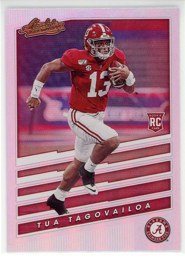 Tua Tagovailoa 2020 Panini Chronicles Draft Picks Rookie Card #3