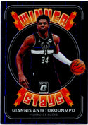 Giannis Antetokounmpo Panini Donruss Optic Winner Stays 2022