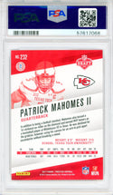 Patrick Mahomes II 2017 Panini Prestige Rookie Card #232 (PSA Mint 9)