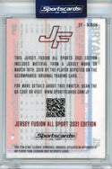 Kris Bryant 2021 Jersey Fusion Game Used Swatch Card #JF-KB18