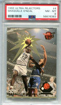 Shaquille O`Neal 1992 Fleer Ultra Rejectors #4 PSA NM-MT 8 Card