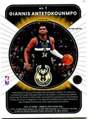 Giannis Antetokounmpo Panini Donruss Optic Winner Stays 2022