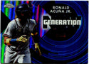 Ronald Acuna Jr Topps Chrome Generation Now 2022