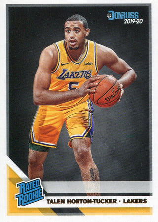 Talen Horton-Tucker 2019-20 Panini Donruss Rated Rookie Card