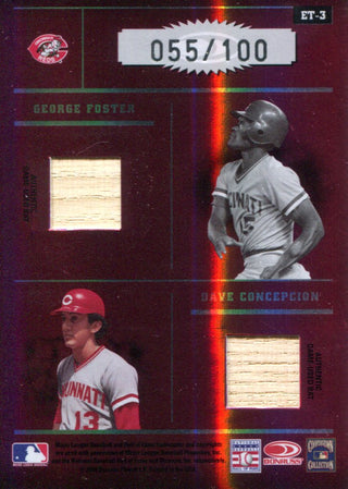 Cincinnati Reds 2004 Donruss Elite Team Bat Card