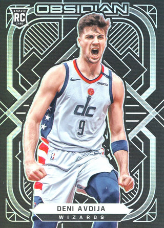 Deni Avdija 2020 Panini Obsidian Rookie Card