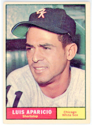 Luis Aparicio 1961 Topps Card #440