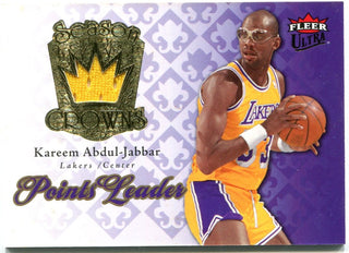 Kareem Abdul-Jabbar Fleer Ultra 2008 Jersey Card