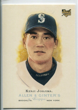 Kenji Johjima 2006 Topps Allen & Ginters Rookie Card