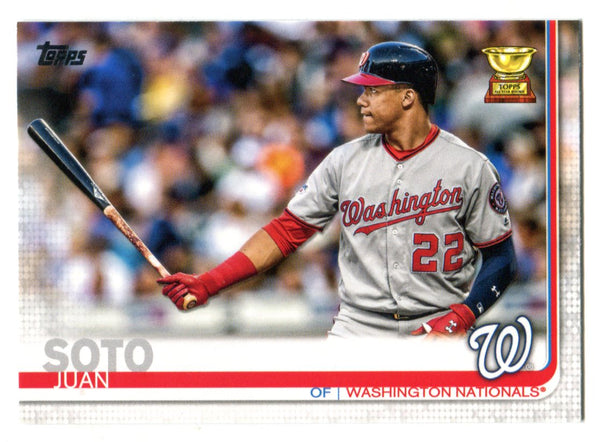 Juan Soto 2019 Topps Rookie Card #213