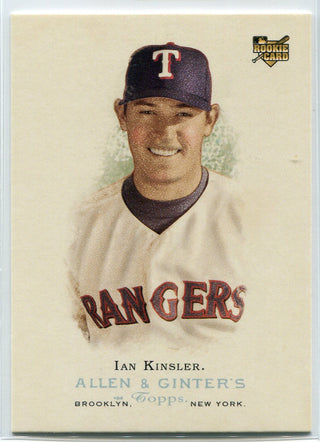 Ian Kinsler 2006 Topps Allen & Ginters Rookie Card