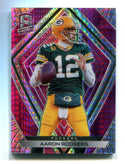 Aaron Rodgers 2020 Panini Spectra Pink #106 Card /25