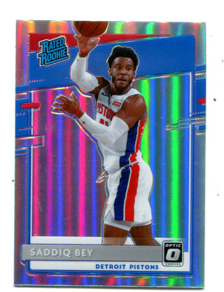 Saddiq Bey 2020 Panini Donruss Optic Silver Rated Rookie #169 RC