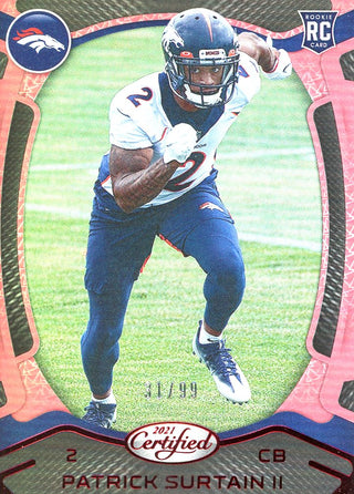 Patrick Surtain II 2021 Panini Rookie Card #31/99