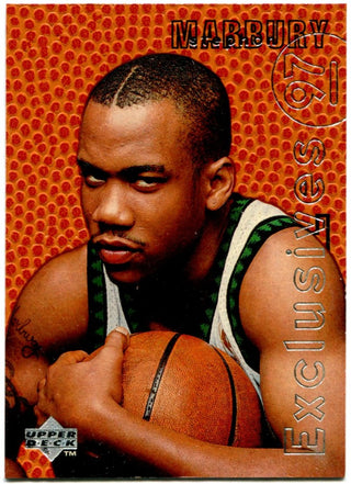 Stephon Marbury Upper Deck Exclusives 1997 Rookie