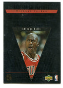 Michael Jordan 1996 Upper SP Race for the Playoffs #121 Card