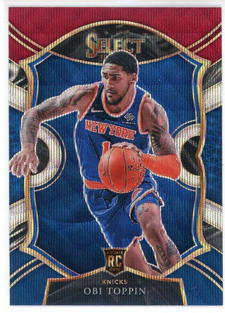 Obi Toppin 2020-21 Panini Select Concourse Prizm Card #68