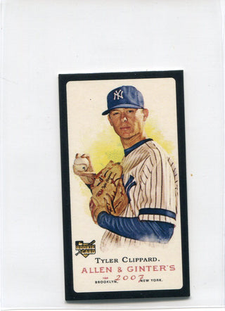 Tyler Clippard 2007 Topps Allen & Ginters Rookie Mini Card