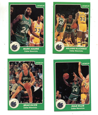 1983-84 Star Basketball Dallas Mavericks Complete set